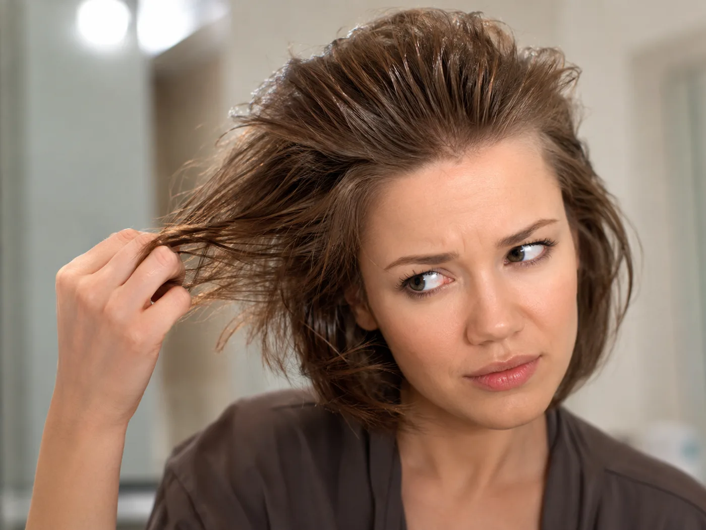 Hairspray Makes Hair Crunchy