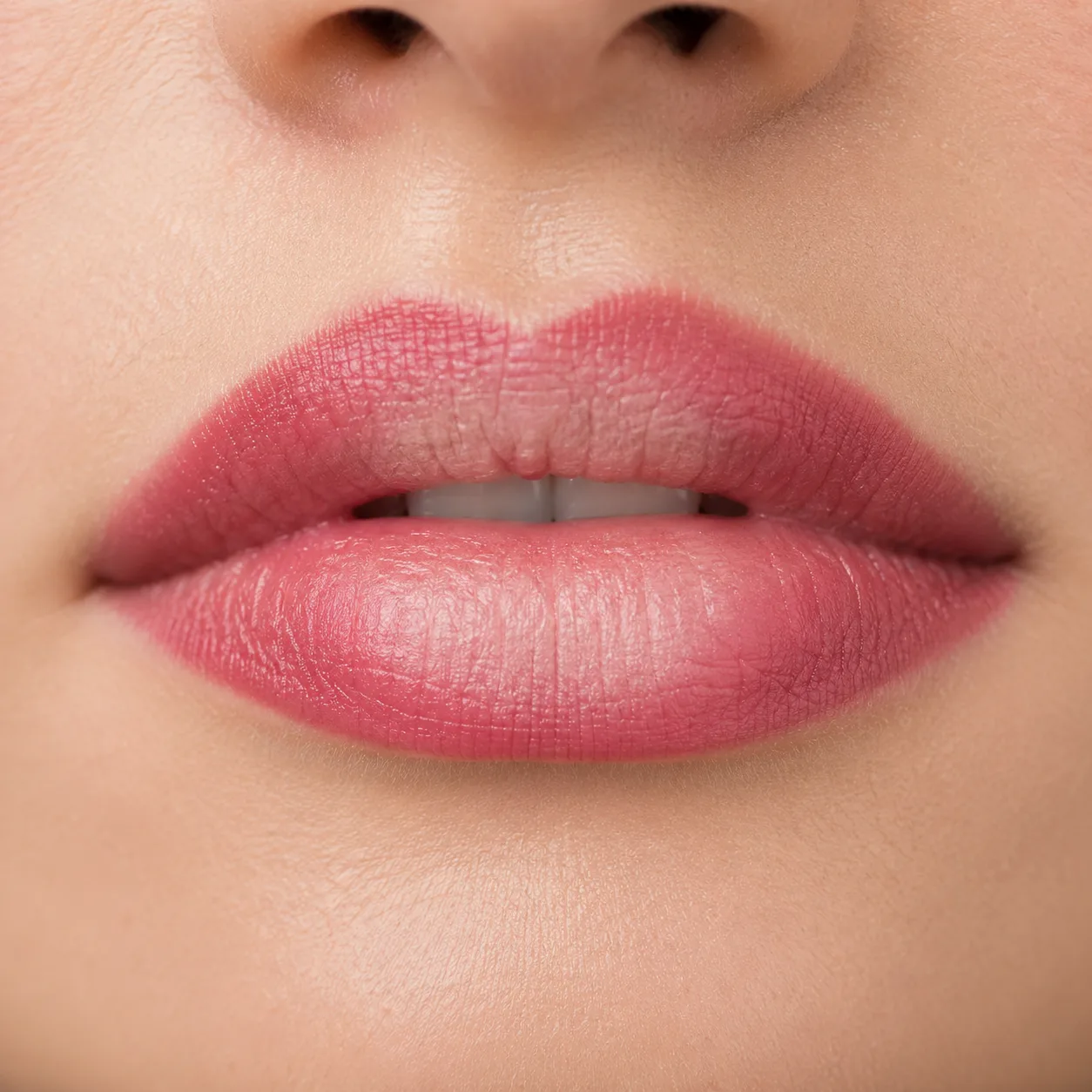 Lipstick Fades in Center