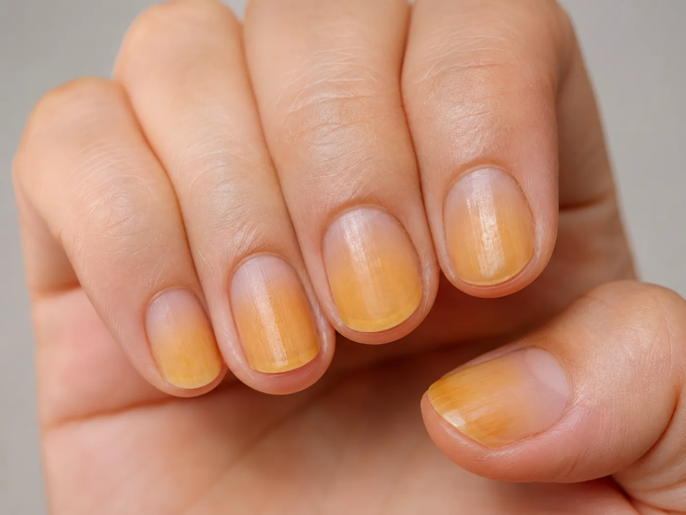Nail Polish Stains Nails