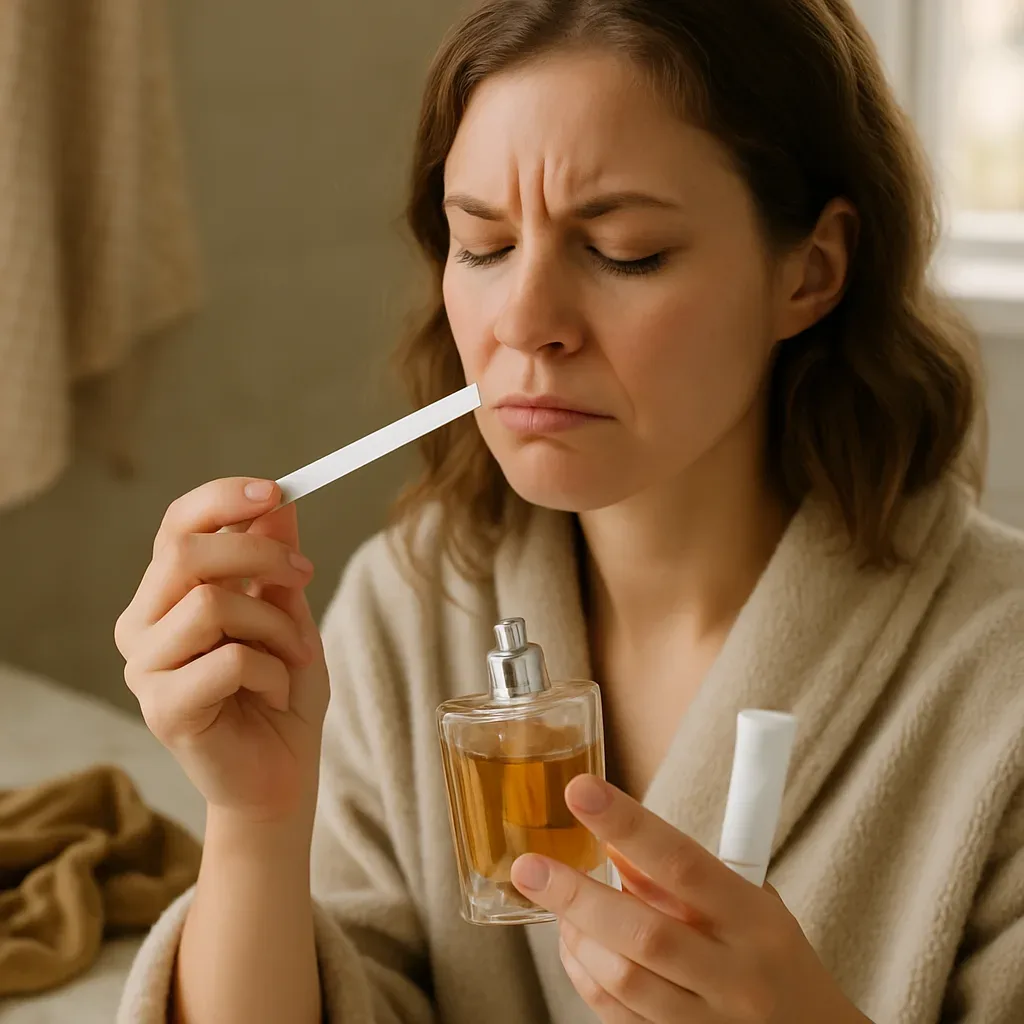 Perfume Smells Like Alcohol